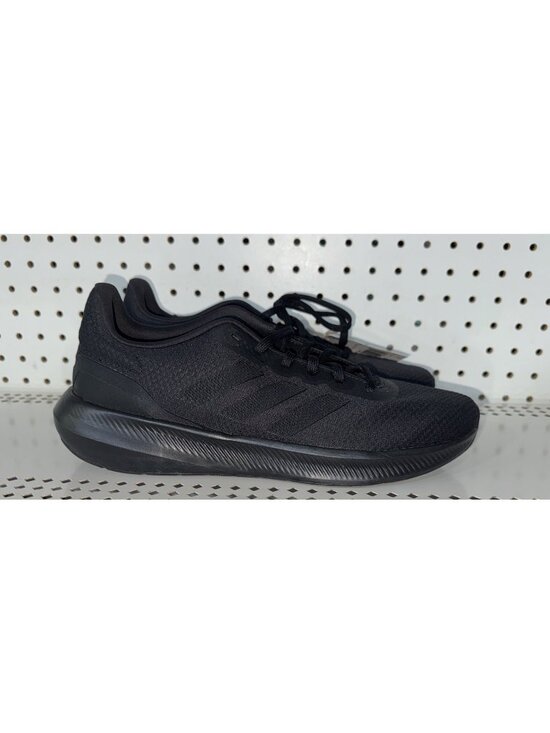 Adidas Runfalcon 3.0 Mens Athletic Running Shoes Size 9.5 Triple Black HP7544 main image 4